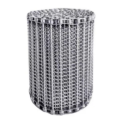 Chain Link Stainless Hlau Conveyor Siv