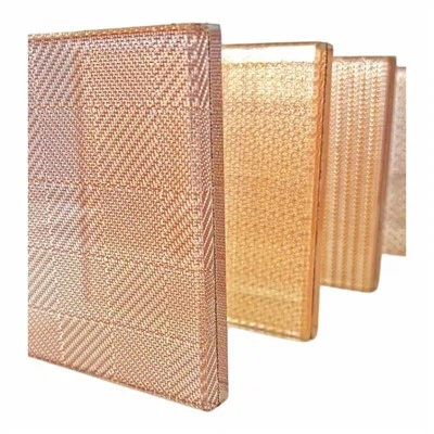 Laminated iav Decorative Hlau Mesh
