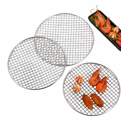 Stainless hlau BBQ Grill Mesh